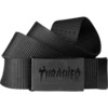 Thrasher Magazine Flames Black Web Belt - Adjustable