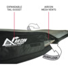 Ocean & Earth Aircon Black / Red Gun Surfboard Bag - Fits 1 Board - 11'