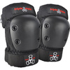 Triple 8 Skateboard Pads Park Black Knee & Elbow Pad Set - Junior