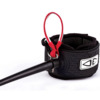 Ocean & Earth One XT Big Wave Pin Release Black Surfboard Leash - 6'